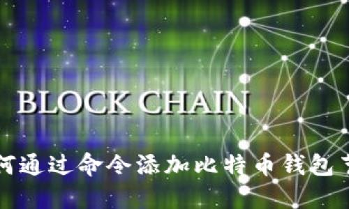 如何通过命令添加比特币钱包节点